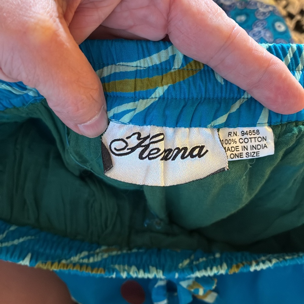 Multicolor Patchwork Maxi Skirt - image 6